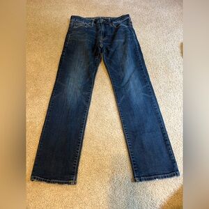 Men’s American Eagle Outfitters Dark Blue Slim Straight Jeans 30x30